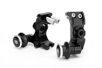 AXB Axle block - with paddock stand support - Chain adjusters - GILLES TOOLING