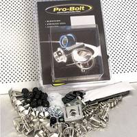 D-Ring Quick release Fairing bolt Kit - Stainless Steel - Bolt kits - Stainless Steel - PRO-BOLT