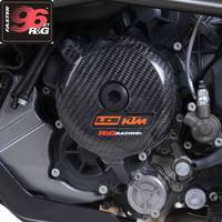 Carbon Fiber Engine case slider - right side - Engine case protections - FASTER96 by RG