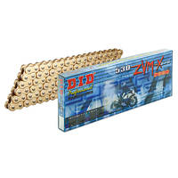 DID 530ZVM-X (Gold & Gold) - Length: 108 links