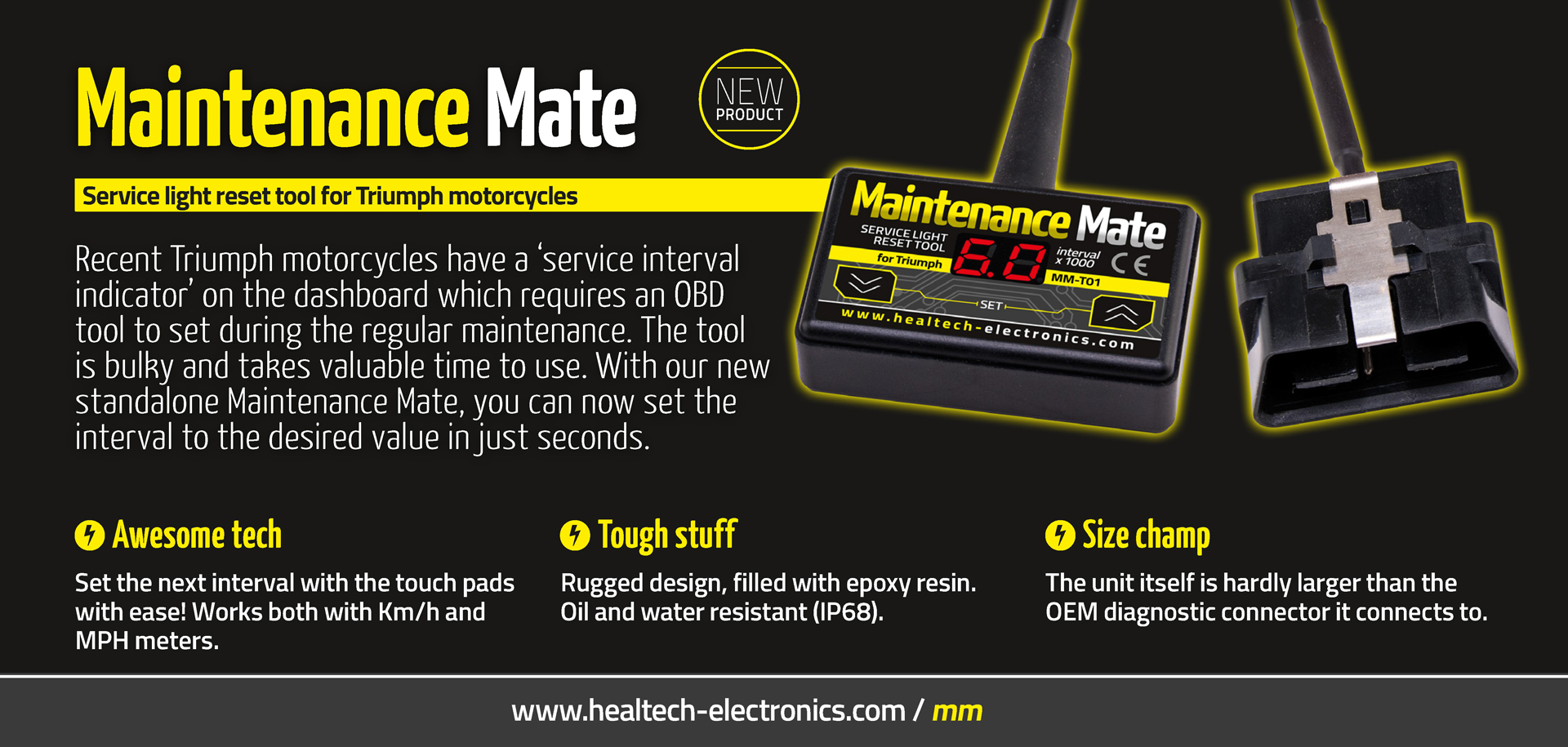 Maintenance Mate Maintenance Mate HEALTECH | HT-MM-BM1