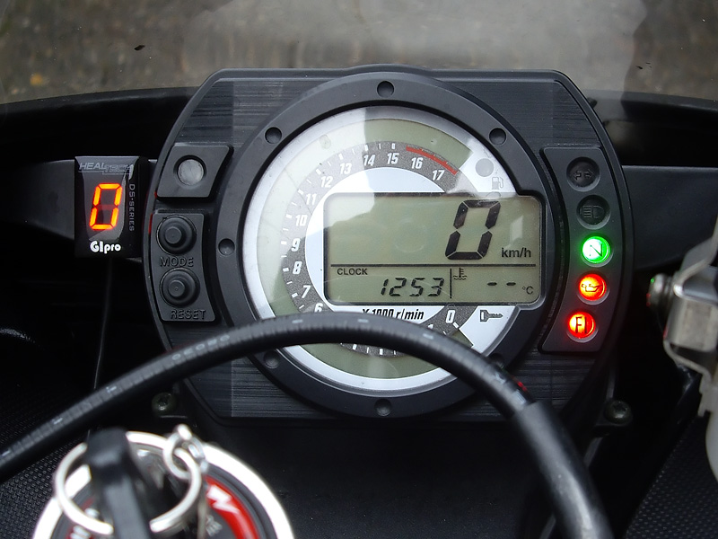 triumph speed triple gear indicator