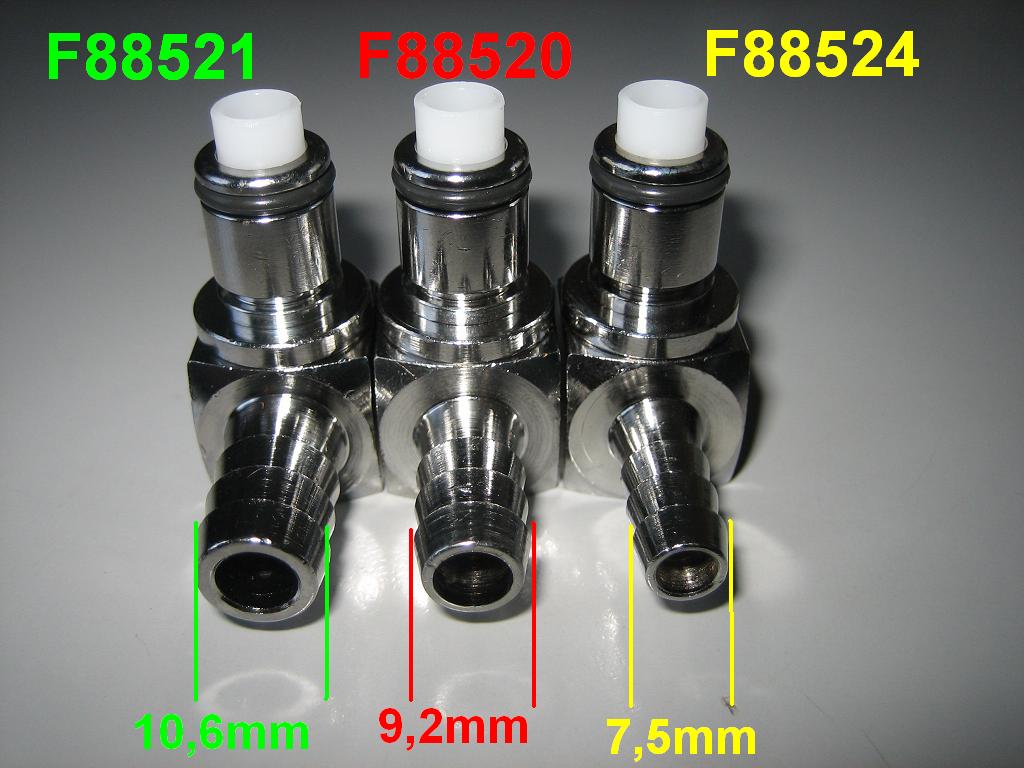 Raccordo Rapido Per Tubo Benzina 8mm Per BMW R Series - 2 Pezzi Compatibili Con R 850, 1100, 1150 GS/RT - Foto 3