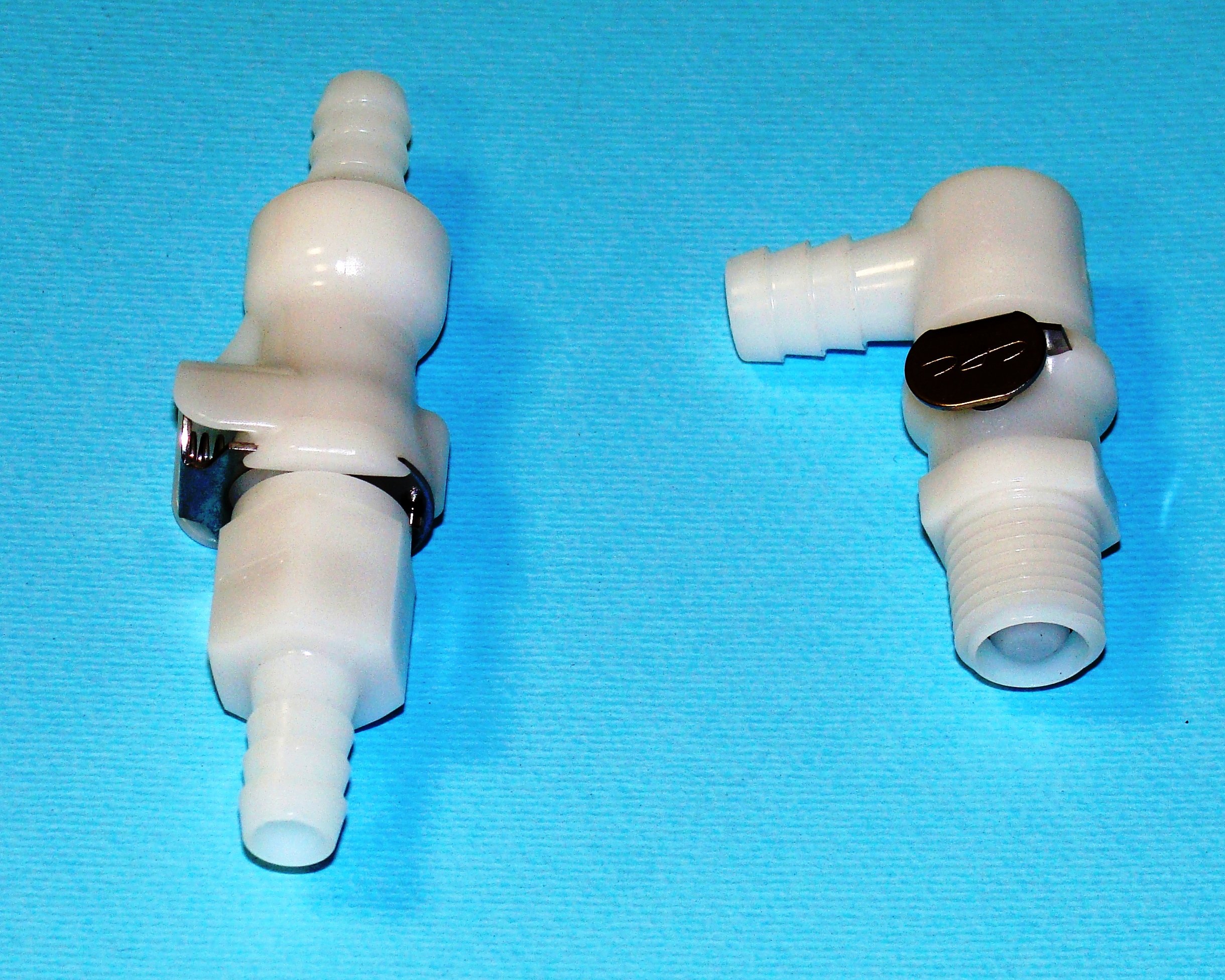 JNNJ Connettore Maschio Per Serbatoio Carburante | Attacco Rapido 6mm | Per Motori Fuoribordo - Foto 3