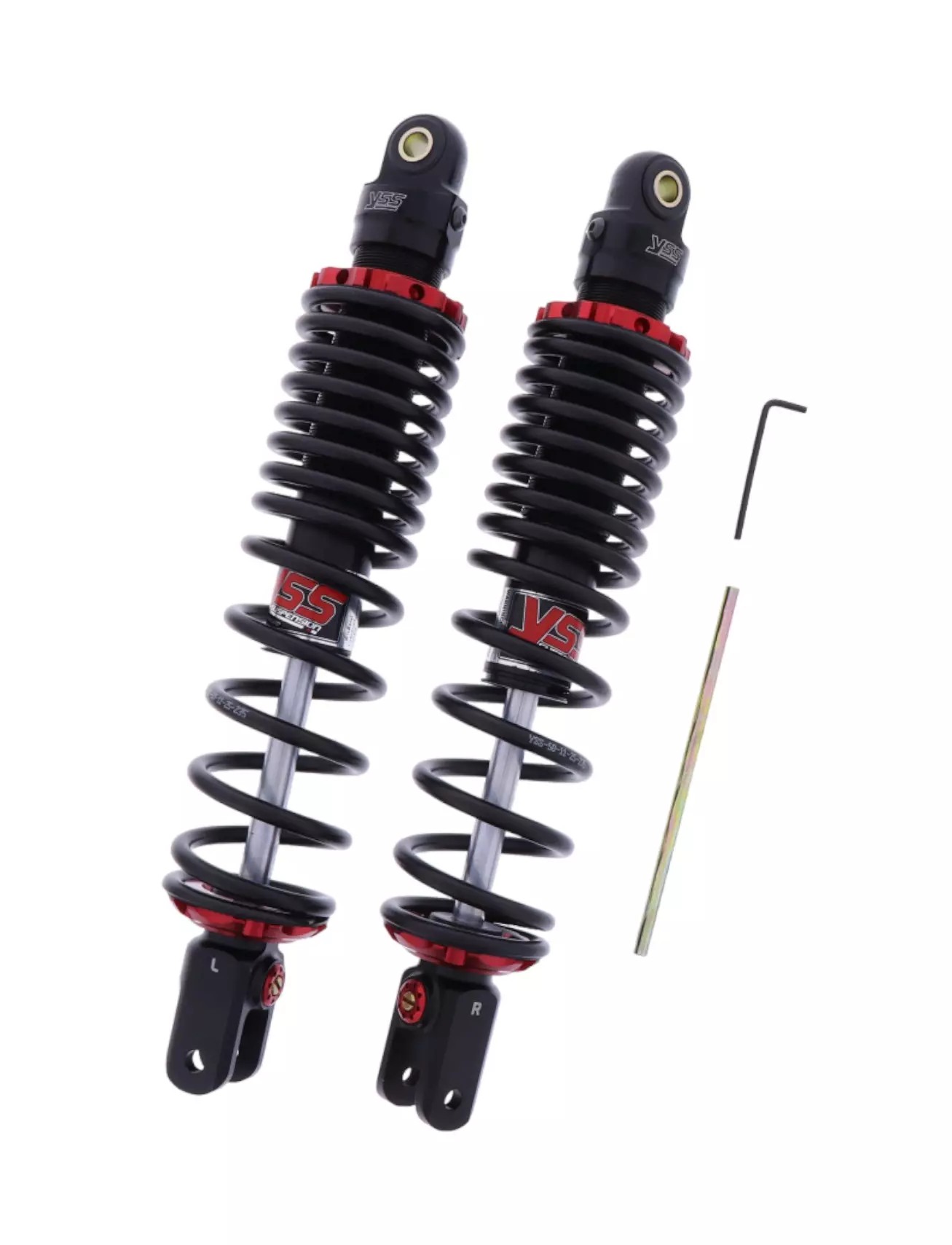 Motoforti Kit Ammortizzatori A Gas Universali 350mm/14pollici 350N/35kg Per Sportelli Cucina, Armadi, Cofani Auto, Acciaio Carbonio, 1 Set