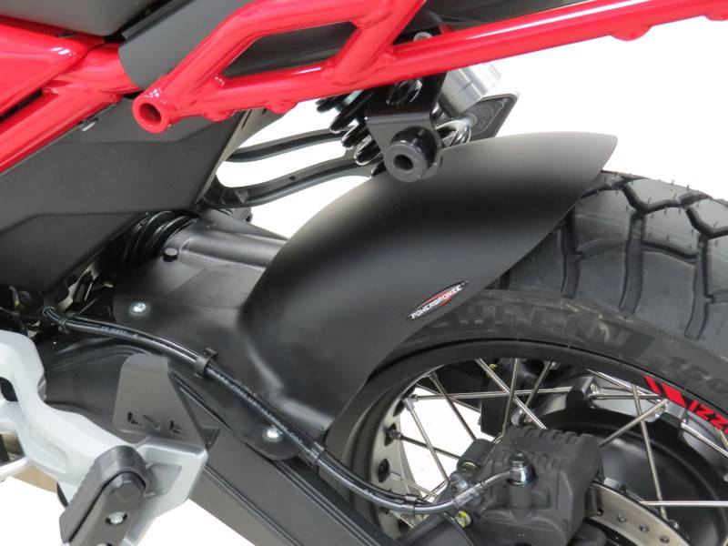 LCQSYE Parafanghi per Moto Parafango Posteriore per Moto, Accessori per Moto, Adatto per Honda, Adatto per Yamaha, protettore Universale PARAFANGO Ruota(Silver