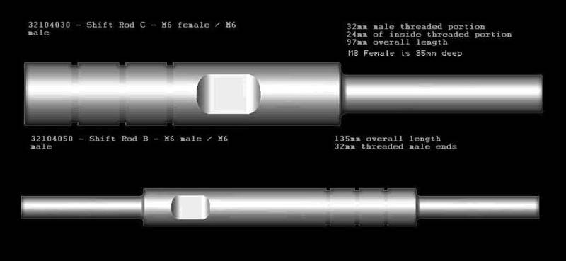 Shifter rod for Quickshifter Sensor - Quick Shifter - DYNOJET