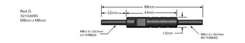 Shifter rod for Quickshifter Sensor - Quick Shifter - DYNOJET