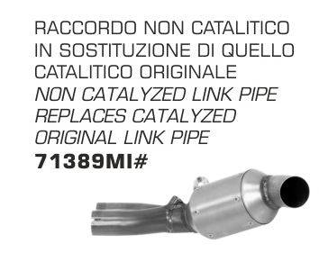 Raccordo de-Catalizzatore - Scarico - De-Catalizzatore - ARROW