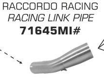 Raccordo de-Catalizzatore - Scarico - De-Catalizzatore - ARROW