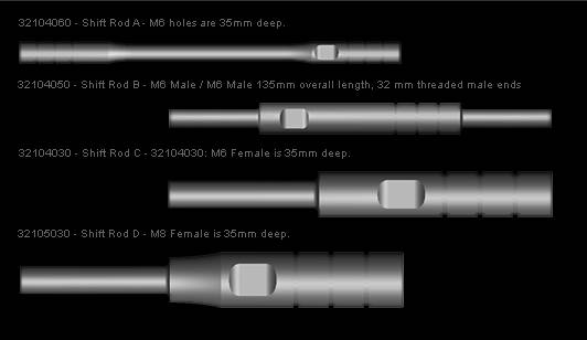 Shifter rod for Quickshifter Sensor - Quick Shifter - DYNOJET