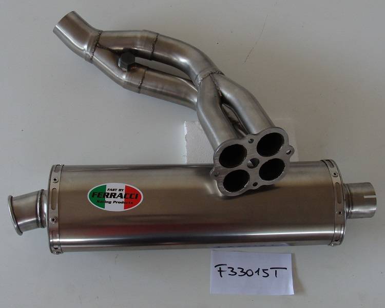 Fast by Ferracci - titanium - Full Exhaust System - FASTER96