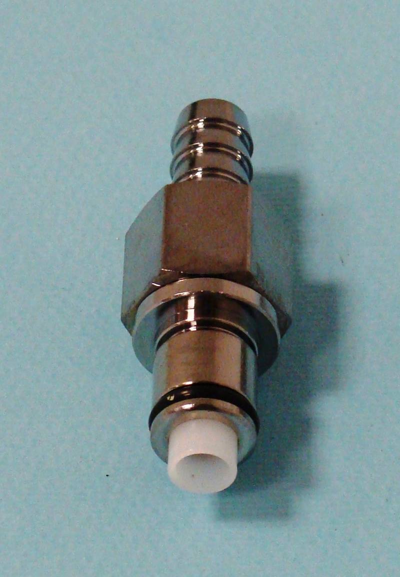 Male Chromed brass connector - Dry Break fuel couplers CPC - FASTER96