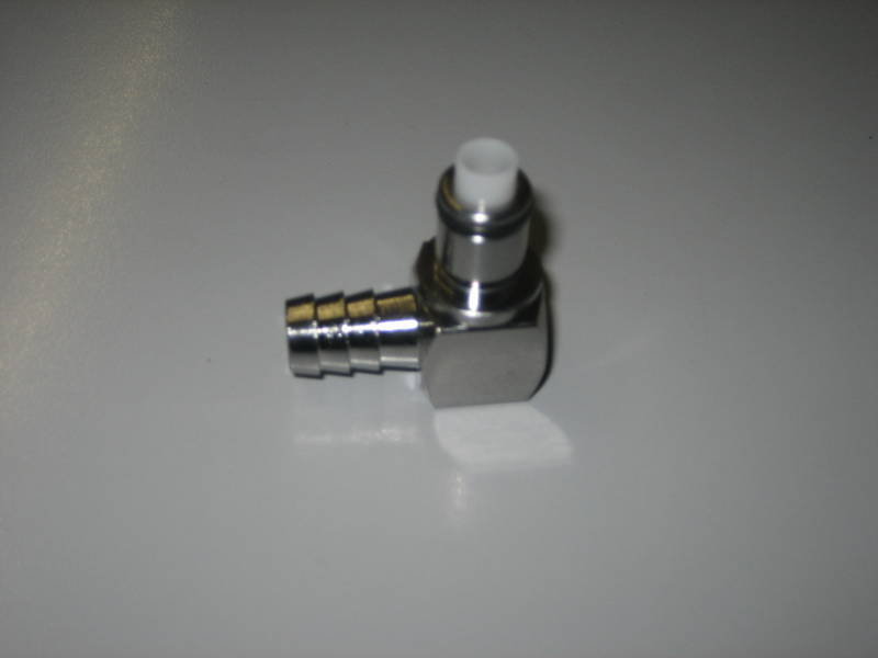 Male Chromed brass connector - Dry Break fuel couplers CPC - FASTER96