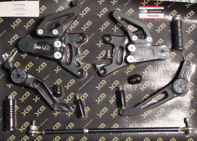 Superbike - regolabili - Pedane - FASTER96