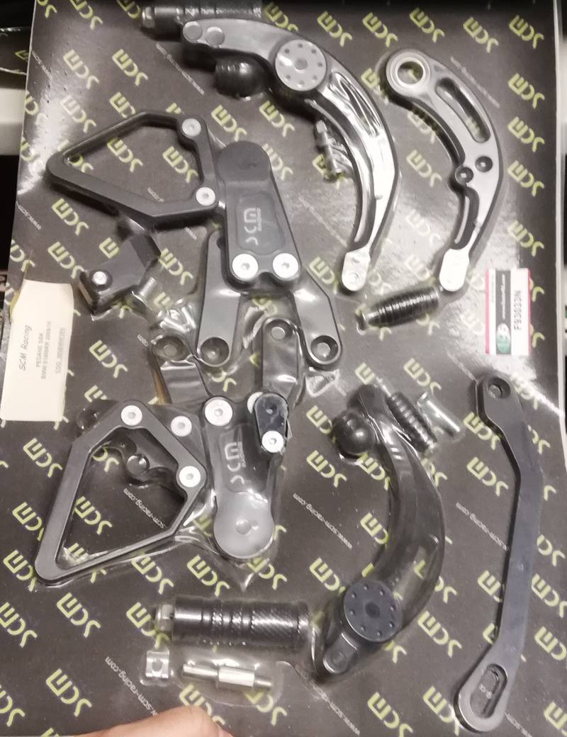 Superbike - regolabili - Pedane - FASTER96