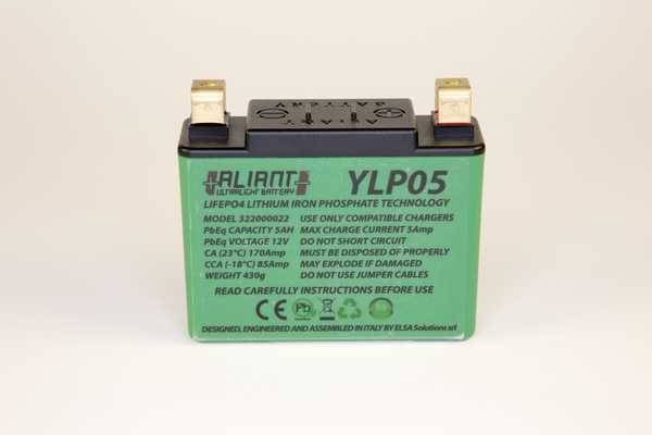 Battery Y-LP - Lithium Batteries - Ultralight - ALIANT