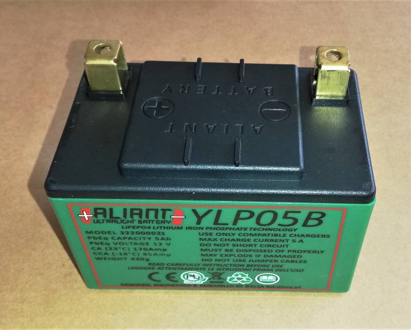 Batteria Y-LP - Batterie Litio Ultralight - ALIANT