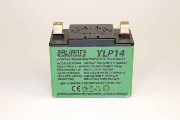 Battery Y-LP - Lithium Batteries - Ultralight - ALIANT