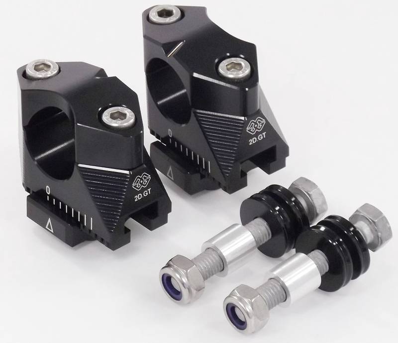 2dgt - kit supporti manubrio - Riser - supporti manubrio - GILLES TOOLING