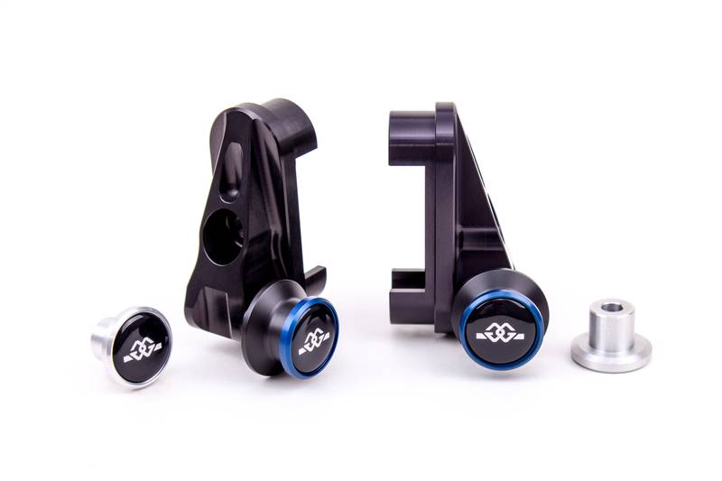 AXB Axle block - with paddock stand support - Chain adjusters - GILLES TOOLING