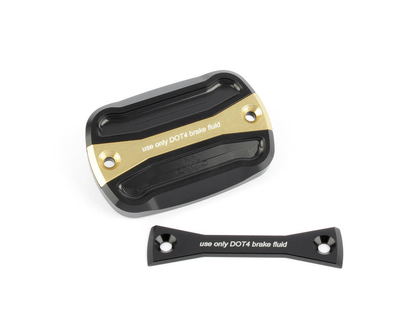 Reservoir cap cover - front brake - Reservoir covers - brake and clutch - Aluminium - GILLES TOOLING