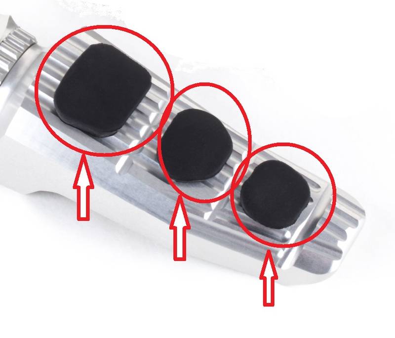 Spare parts - Footrests - GILLES TOOLING