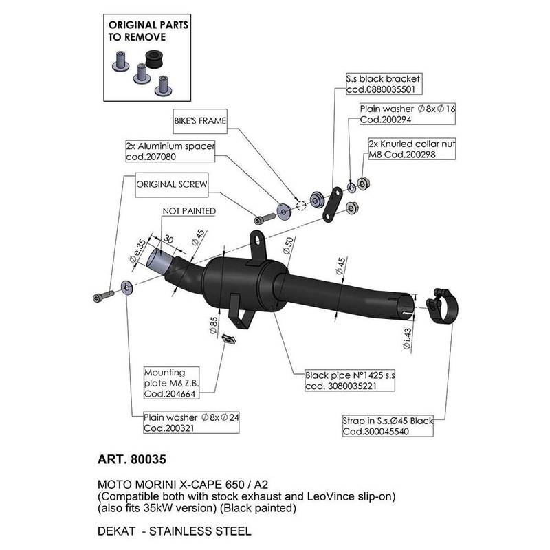 Cat Eliminator header - Exhaust - Cat Eliminator - LEOVINCE