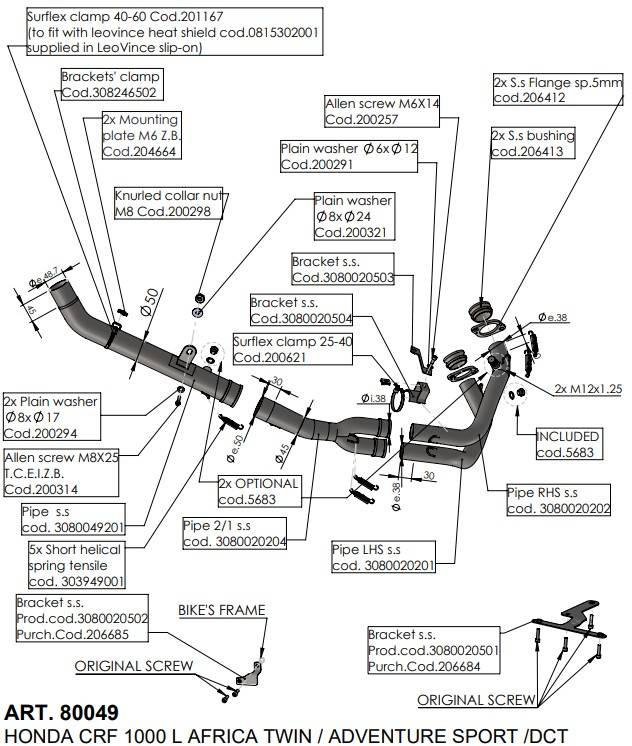 Full Header - Exhaust - Headers - LEOVINCE