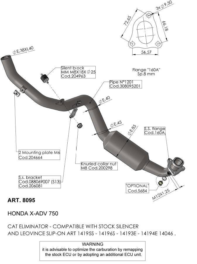 Cat Eliminator header - Exhaust - Cat Eliminator - LEOVINCE