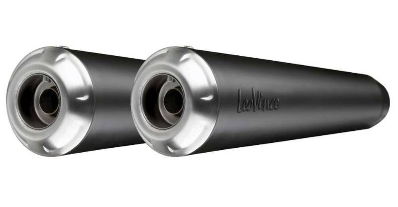 Classic Racer Black Edition - Race only - Exhaust - Silencer - LEOVINCE