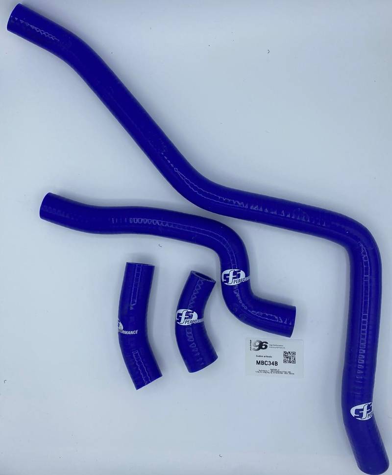 Radiator hoses kit - SFS Silicon Hoses - kit - FASTER96