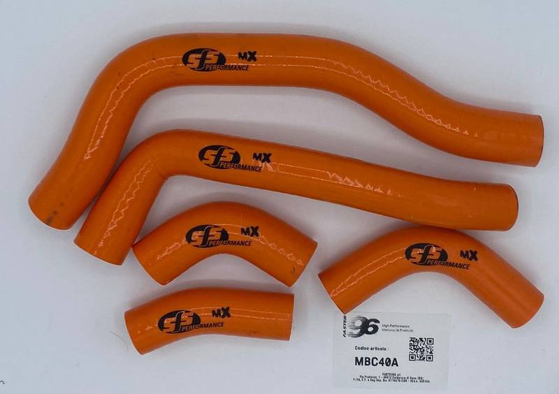 Radiator hoses kit - SFS Silicon Hoses - kit - FASTER96