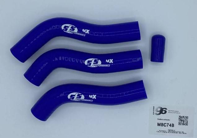 Radiator hoses kit - SFS Silicon Hoses - kit - FASTER96