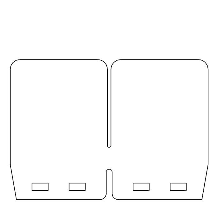 V-Force 4 - lamelle di ricambio per valvole di serie - V-FORCE Valvola lamellare - MOTO TASSINARI