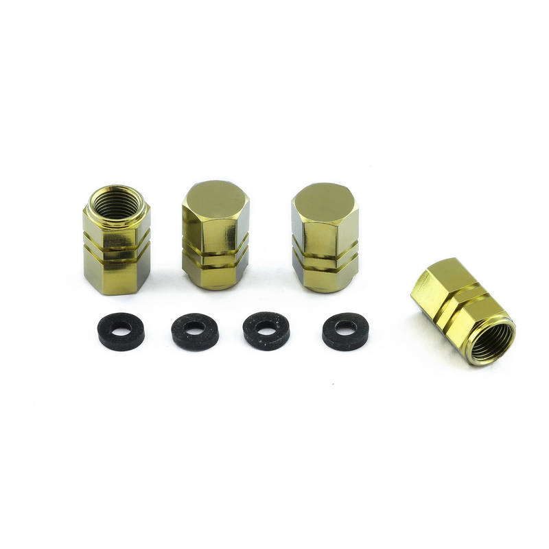 Valve Caps - Accessories - Titanium - PRO-BOLT