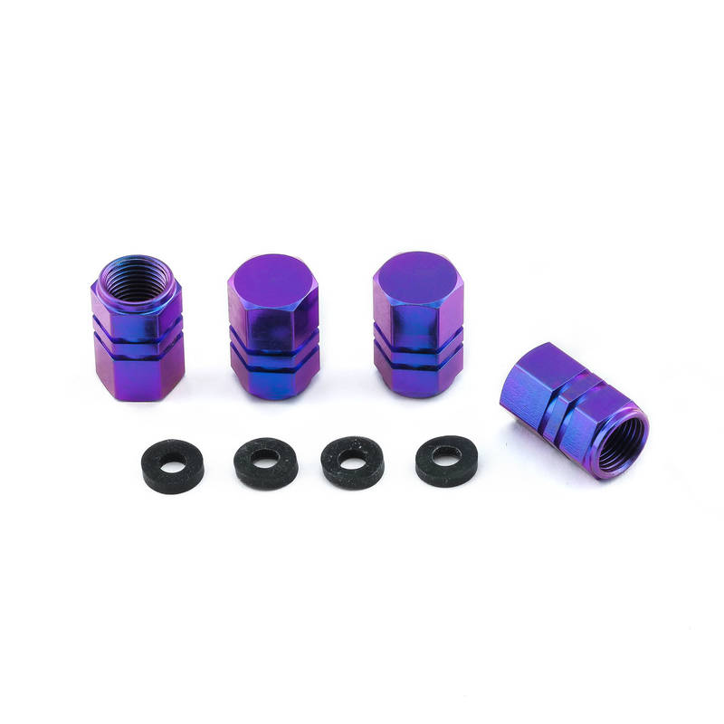 Valve Caps - Accessories - Titanium - PRO-BOLT