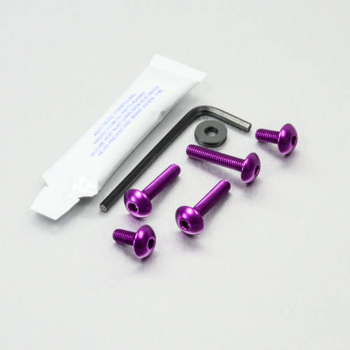 Aluminium - Chainguard and Hugger bolt Kit - Bolt kits - Aluminum - PRO-BOLT