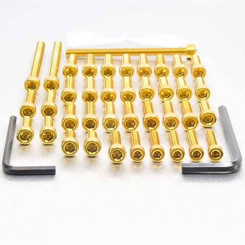 Kit carter motore Ergal - Kit bulloneria - Ergal - PRO-BOLT