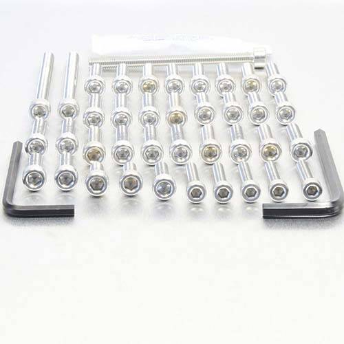 Aluminium Engine Side Casings Kit - Bolt kits - Aluminum - PRO-BOLT