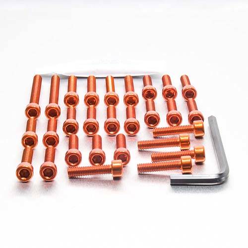 Kit carter motore Ergal - Kit bulloneria - Ergal - PRO-BOLT