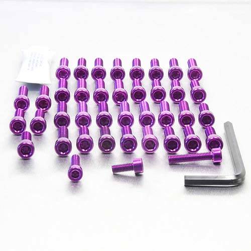 Aluminium Engine Side Casings Kit - Bolt kits - Aluminum - PRO-BOLT