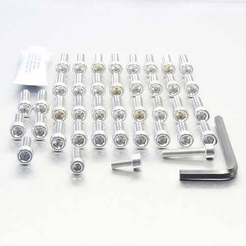 Aluminium Engine Side Casings Kit - Bolt kits - Aluminum - PRO-BOLT