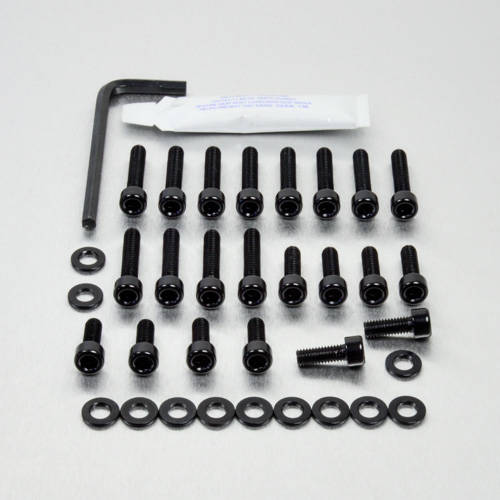 Aluminium Engine Side Casings Kit - Bolt kits - Aluminum - PRO-BOLT