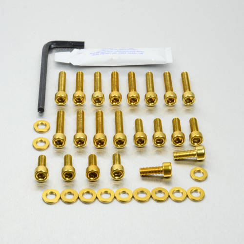Kit carter motore Ergal - Kit bulloneria - Ergal - PRO-BOLT