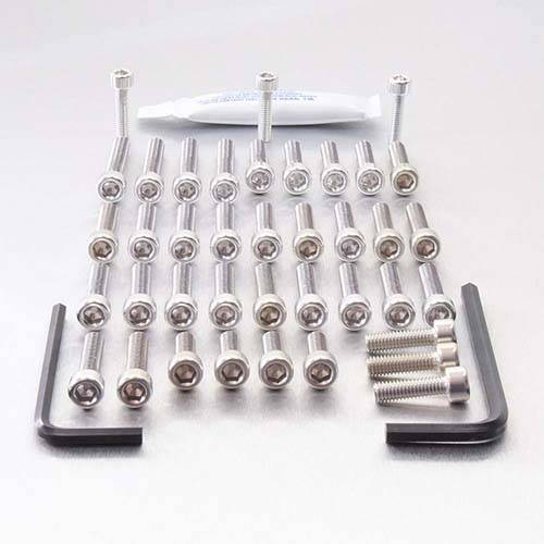 Aluminium Engine Side Casings Kit - Bolt kits - Aluminum - PRO-BOLT