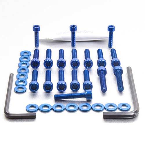 Aluminium Engine Side Casings Kit - Bolt kits - Aluminum - PRO-BOLT