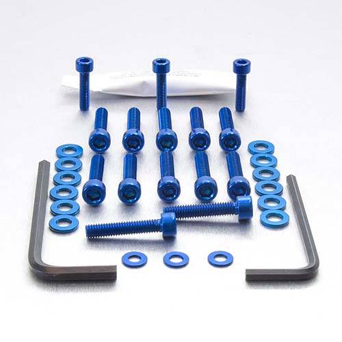 Aluminium Engine Side Casings Kit - Bolt kits - Aluminum - PRO-BOLT