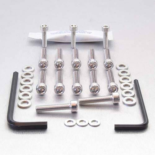 Aluminium Engine Side Casings Kit - Bolt kits - Aluminum - PRO-BOLT