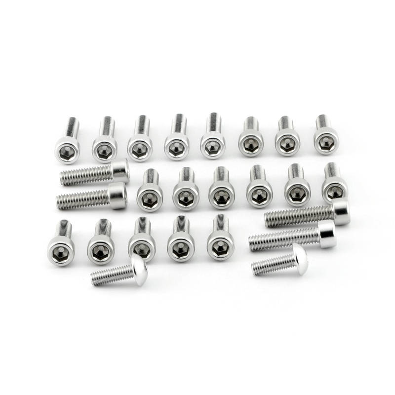 Aluminium Engine Side Casings Kit - Bolt kits - Aluminum - PRO-BOLT